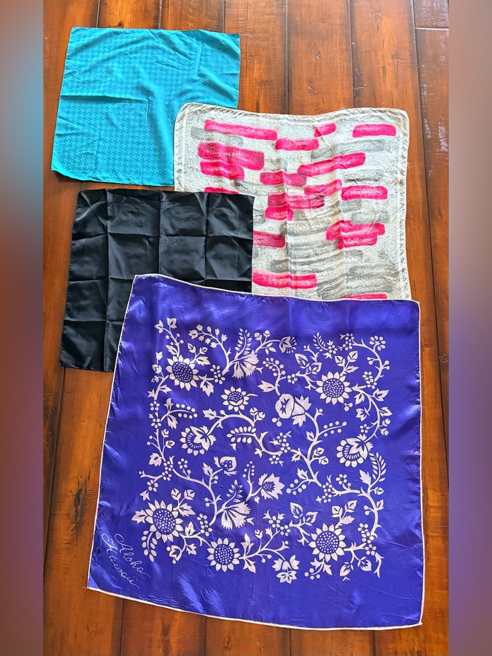 Bundle of 20 Vintage Scarves